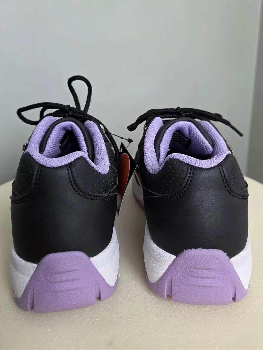 Lugz Women's Express Chunky Platform Sneakers Black Lavender Size 7.5 NEW!